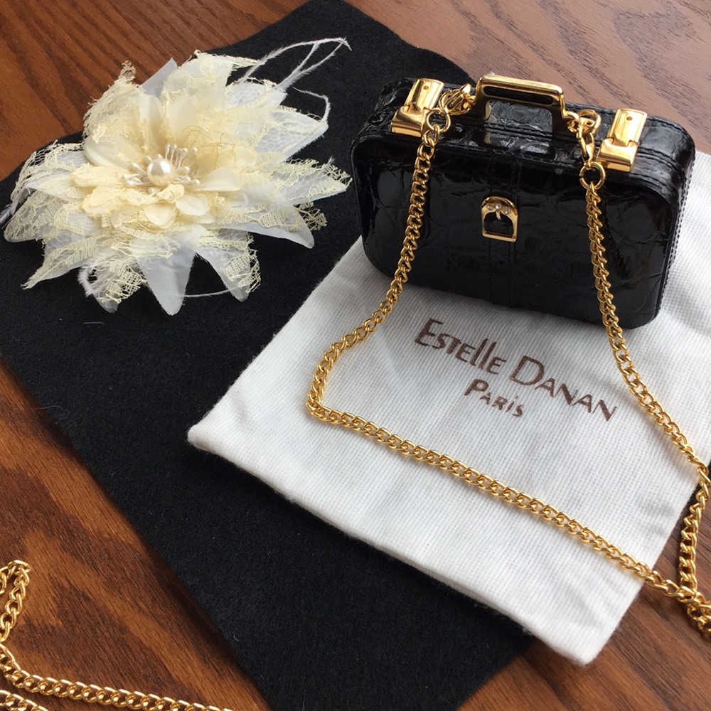 COPY - Estelle Danan Paris Purse Black XS